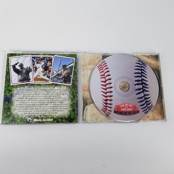 Chicago Cubs Baseball Music Fan CD MLB 2008 Game Songs Wrigley Field Anthem 100 - Picture 4 of 7
